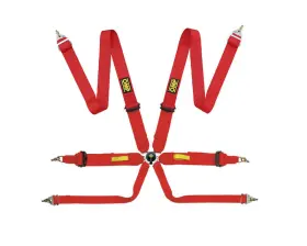 Da0-0203-a01-061 Omp Racing Tecnica 3 Safety Harness Red