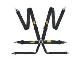 Da0-0203-a01-071 Omp Racing Tecnica 3 Safety Harness Black