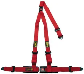 Da0-0509-a01-061 Omp Racing 3 Point Harness - Red