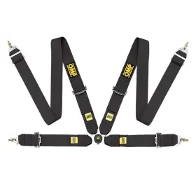 Da0-0801-b01-071 Omp Racing Safety Harness First 3in 4 Points Black Fia 8854/98