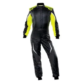 Ia0-1859-b01-178-54 Omp Racing Tecnica Evo Overall My21 Black/yellow - Size 54 Fia 8856-2018