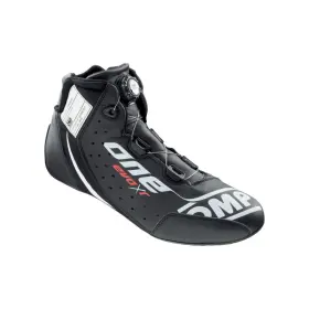 Ic0-0805-b01-071-40 Omp Racing One Evo X R Shoes Black - Size 40 Fia 8856-2018