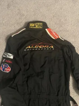 Rs.247.13 Omp Alegra Motorsports Imsa Team Racing Suit - Weathertech Comtenential Size M