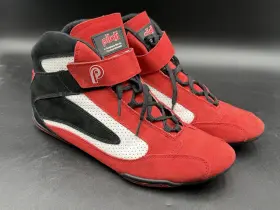 Piloti 627902002439 Competizione Fia Sfi Racing Shoes Red Black White Us 12