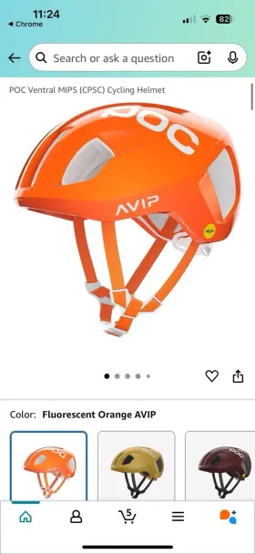 Cpsc-1203 Poc Ventral Mips Helmet. Brand New