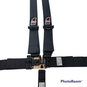 Pro1 Pro1-rollbar Pro-1 Latch Link Safety Harness Seat Belts Black- 5 Pt