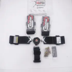 Pn395 Profox Camlock Racing Harness Seat Belt 3 Inch Webbing Single 2 Sub-belt