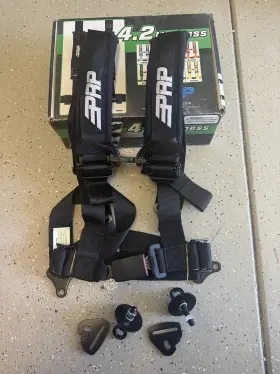 Sbauto2-1 Prp 4.2 Harness 2 Inch Black Seat Belt #sbauto2-1