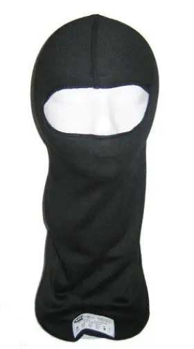 1411 Pxp Racewear Head Sock Black Single Eyeport
