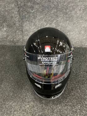 Pyrotect Hb611220 Bf1-800 Ultra Sport Db Full Face Helmet Size Small Gloss Black