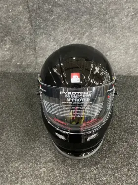 Hb611220 Pyrotect Bf1-800 Ultra Sport Db Full Face Helmet Size Small Gloss Black