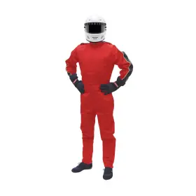 Smdx-4xl-red Pyrotect Auto Racing Driving Suit 1 Layer Sfi 3.2a-1 Approved-4xl