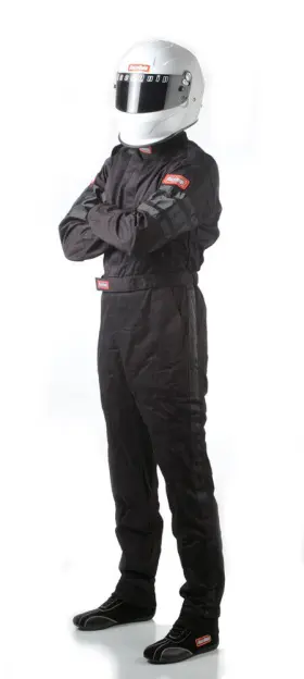 110007rqp Racequip Black Suit Single Layer Xx-large