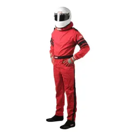 110014rqp Racequip - 110 Series Red M-tall Single Layer Racing Suit