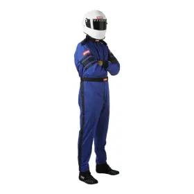 110025rqp Racequip - 110 Series Blue L Single Layer Racing Suit