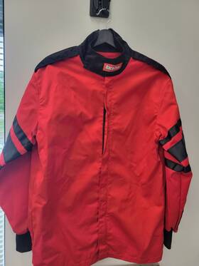Racequip 111013 Single Layer Sfi 3.2a/1 Red Racing Jacket M