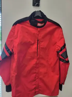 111013 Racequip Single Layer Sfi 3.2a/1 Red Racing Jacket M