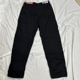 112003 Racequip Mens Racing Driver Fr Single Layer Pants Medium Black Certified 3-2a/1