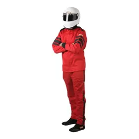 120013rqp Racequip - 120 Series Red M Multi Layer Racing Suit