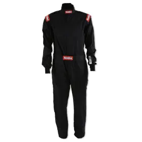 130903rqp Racequip Chevron-1 Driving Suit - Sfi 3.2a/1 Black Medium