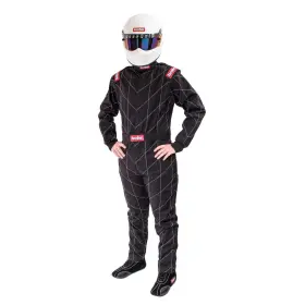 130906rqp Racequip 130 Series 1 Piece Fire Suit Sfi-1 Black Xl