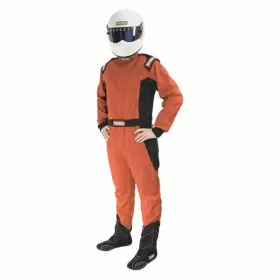 130918 Racequip Chevron 1 Series Red 3 Xl Single Layer Racing Driver Fire Suit