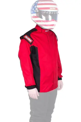 131915 Racequip Single Layer Racing Driver Fire Suit Jacket Sfi 3.2a/ 1 Red Large