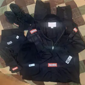 1458 Racequip Bundle Mens 2xl Black Single Layer Racing Fire Suit Sfi 3.2a/1