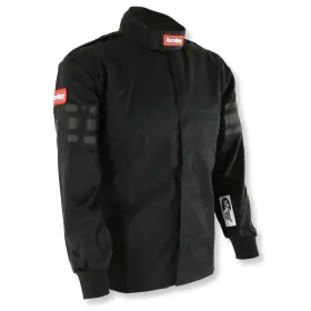 1969996 Racequip Black Racing Jacket - Kids Single Layer X-large Trim