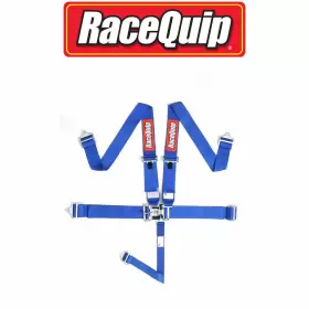 711021 Racequip 2 Pair Blue Race Car Seat Belts 5 Pt Safety Harness Sand Rail