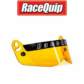 205006 Racequip Amber Helmet Face Shield Fits Vesta Model Racing