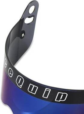 Racequip 205007rqp Blue Iridium Helmet Shield - Fits Vesta Series Helmets