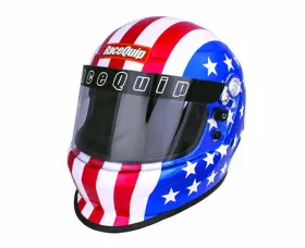 2261296 Racequip Pro Youth Jr Kids Full-face Model Sfi 24.1 Auto Racing Helmet America