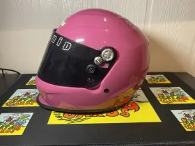 2268896 Racequip Pro Youth Jr Kids Sfi 24.1 Auto Racing Helmet Hot Pink