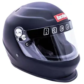 2269996rqp Racequip Pro Youth Racing Helmet Sfi 24.1 Flat Black One Size Fits
