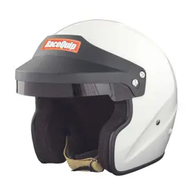 256112 Racequip Head And Neck Support Ready Of20 White Small Open Face Helmets