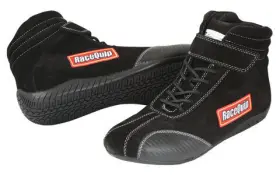 30500090rqp Racequip - Shoe Ankletop Black Size 9 Sfi