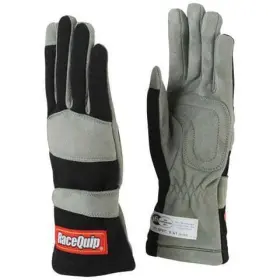 351003rqp Racequip 351 Series Driving Gloves - Sfi 3.3/1 Black/gray Medium
