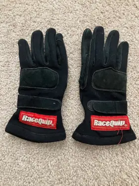 355001 Racequip 355 Series Nomex Racing Driving Gloves Sfi 3.3/5 Size Kid M/9 Medium