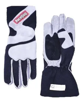 356603rqp Racequip 356 Series Driving Gloves - Sfi 3.3/5 Black/gray Medium