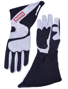 358602rqp Racequip 358 Series Driving Gloves - Sfi 3.3/5 Black/gray Small