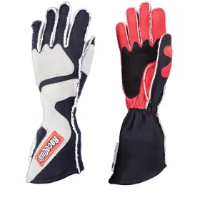 359603rqp Racequip 359 Series Outseam Race Gloves Gray Medium