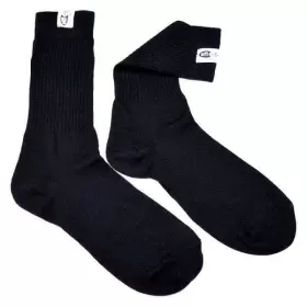 411997 Racequip High Quality State Of The Art Black Sfi 3.3 Fr Racing Socks