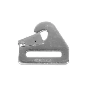 700030rqp Racequip Harness Hardware - Snap Hook 2 In Wide Steel Natural