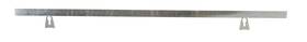 Racequip 700901rqp Window Net Mount 35 In Bottom Bar With 2 Tabs Zinc Plated