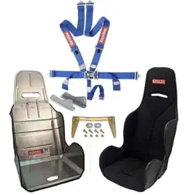 711021k2 Racequip Racing Harness With Seat Blue Sfi Includes