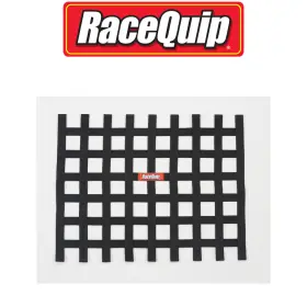 721005 Racequip Ribbon Style Race Car Window Net Black 18 H X 24 W Non Sfi