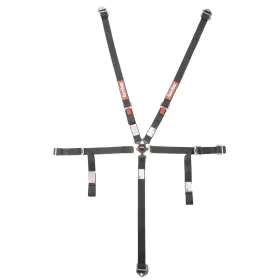 739009rqp Racequip Youth Camlock 5 Point Racing Harness Black