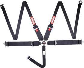 Racequip 745005rqp Camlock 5 Point Hans Harness Set Black #745005rqp