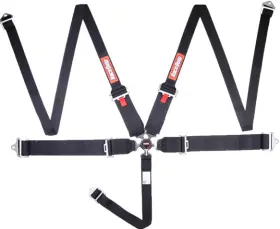 745005rqp Racequip Camlock 5 Point Hans Harness Set Black #745005rqp